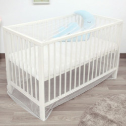 Mosquitera para cuna Kiokids en blanco