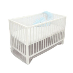 Mosquitera para cuna Kiokids en blanco