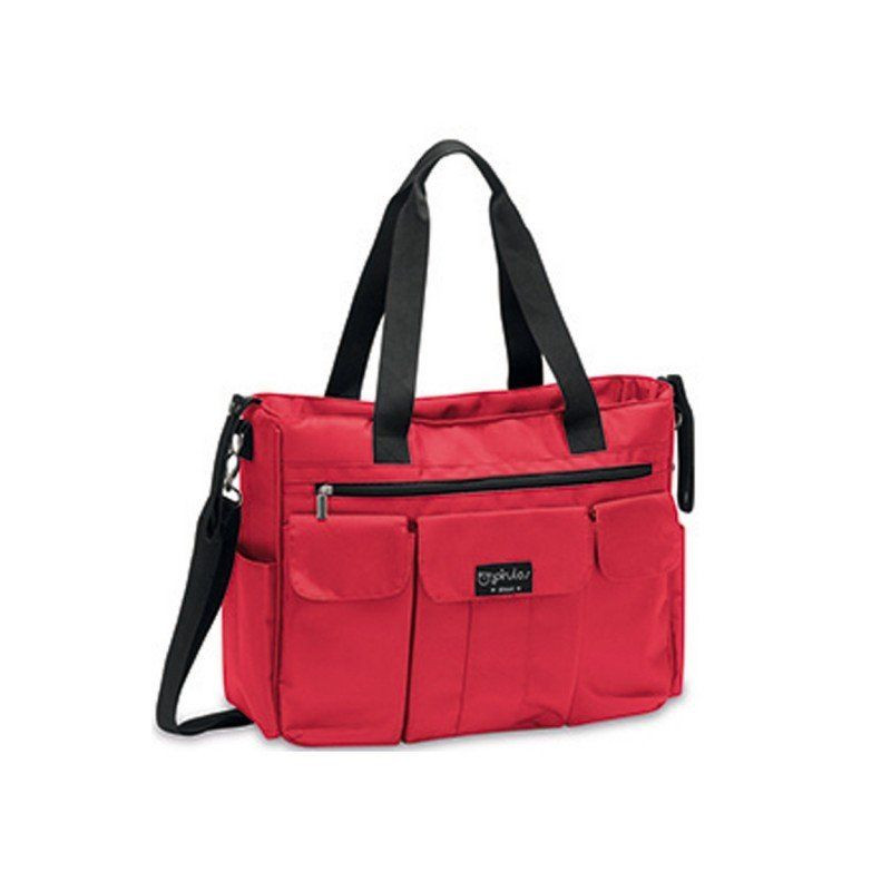 Bolso Gemelar XL Pirulos Carry Rojo