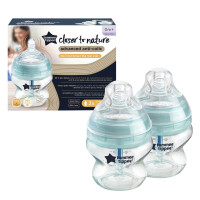 Biberón Anticólico Avanzado Tommee Tippee Closer to Nature, pack de 2