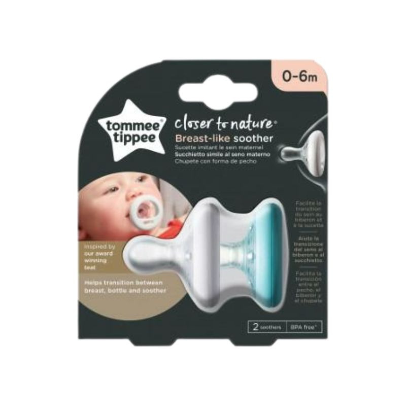 Chupete con Forma de Pecho, Tommee Tippee, 2 unidades