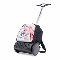 Mochila Trolley Escolar Roller Up Aquarella