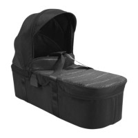 Silla Paseo Gemelar Baby Jogger City Tour2 Double Pitch Black + Capazo