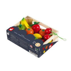 Caja de 12 Frutas Janod