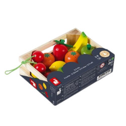 Caja de 12 Frutas Janod