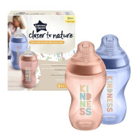 Biberón Tommee Tippee Closer to Nature 340 ml, pack 2un.