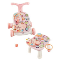 Andador 2 en 1 Kikka Boo Play & Grow Rosa