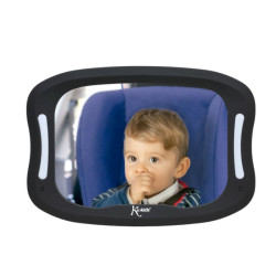 Espejo retrovisor con LED y control remoto Kiokids