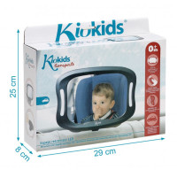 Espejo retrovisor con LED y control remoto Kiokids