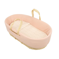 Moisés de Mimbre Bimbidreams Dalia + Patas Madera