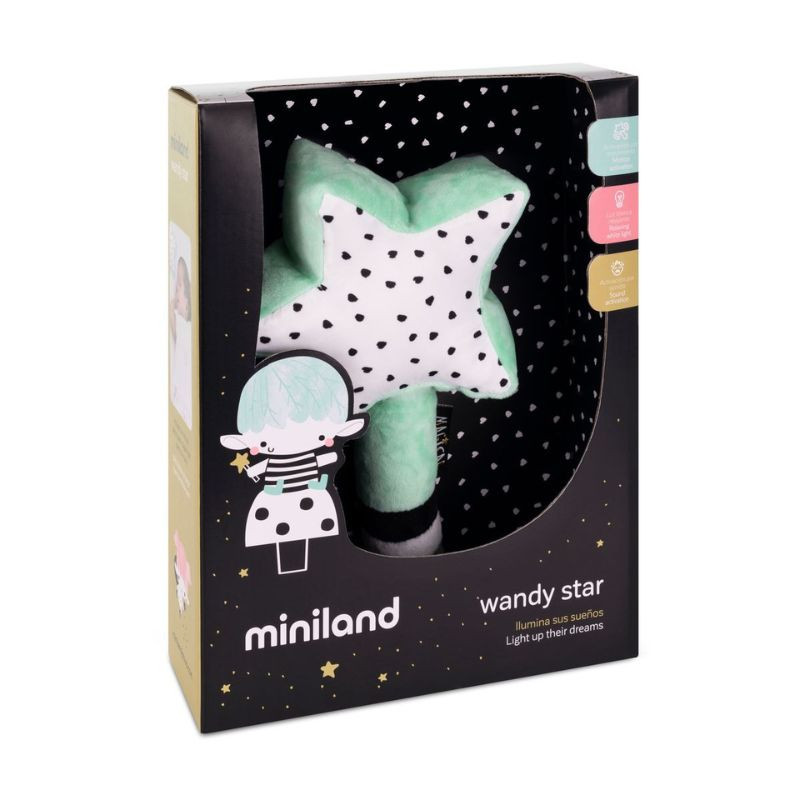 Luz de compañía para bebés Miniland Wandy Star