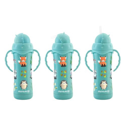 Botella térmica con pajita Miniland Thermokid Aqua