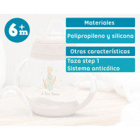 Taza de aprendizaje con asas Kiokids 270ml El Principito