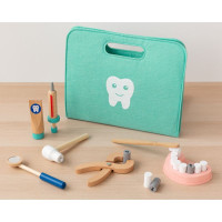 Juguete Set de Dentista de madera Kiokids