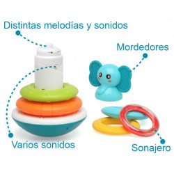 Juguete Tentetieso Musical Elefante Kiokids