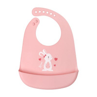 Babero Silicona Kiokids Conejito