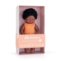 Muñeca africana 38 cm Colourful Miniland