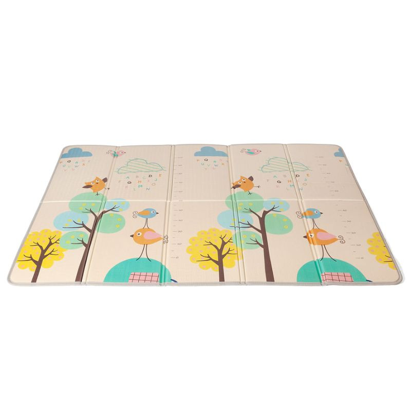 Alfombra Reversible Plegable 150x200 Kiokids Bosque