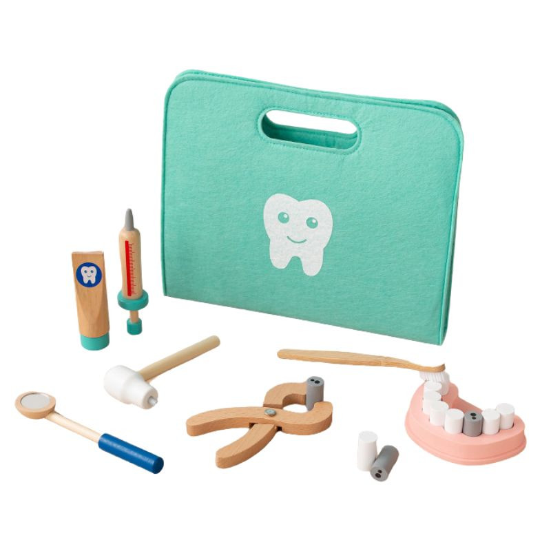 Juguete Set de Dentista de madera Kiokids