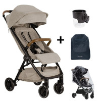 Nuna Trvl Silla de paseo + accesorios