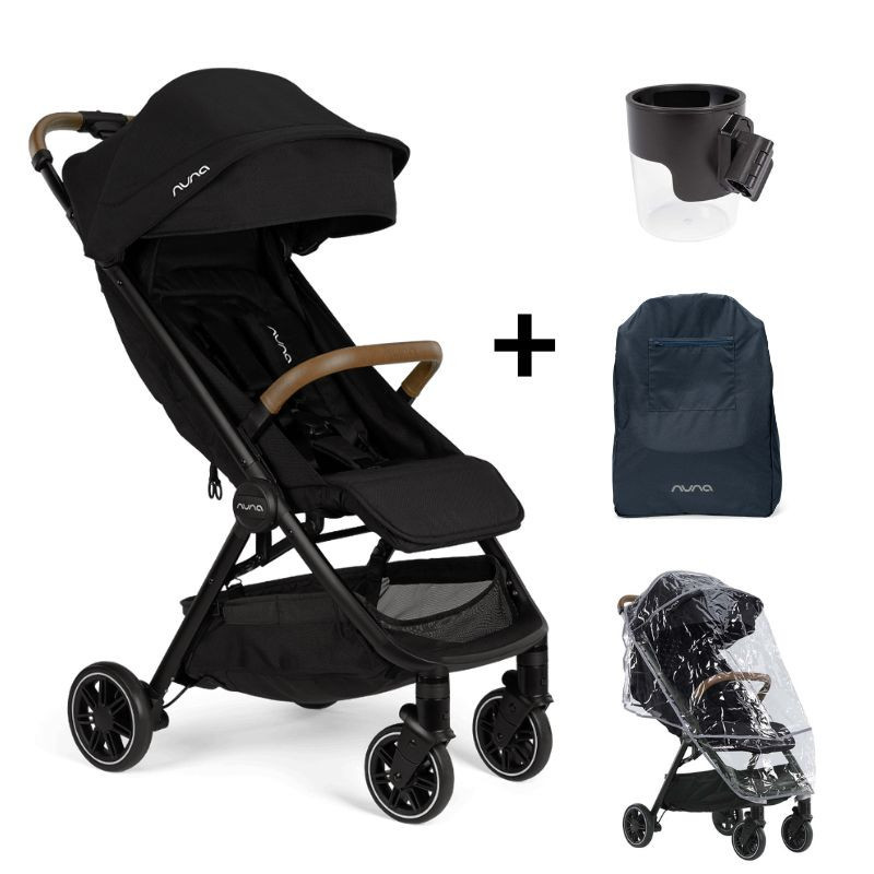 Nuna Trvl Silla de paseo + accesorios