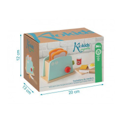 KIOKIDS Tostadora de Madera