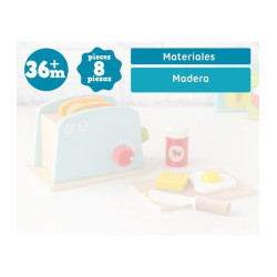 KIOKIDS Tostadora de Madera