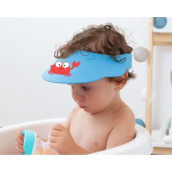 Visera anti lagrimas para el baño Kiokids Azul