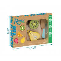 Juguete Frutas de Madera Kiokids