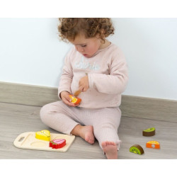 Juguete Frutas de Madera Kiokids