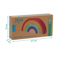 Juguete de madera Arcoiris Kiokids 18m+