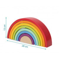 Juguete de madera Arcoiris Kiokids 18m+