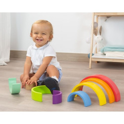 Juguete de madera Arcoiris Kiokids 18m+